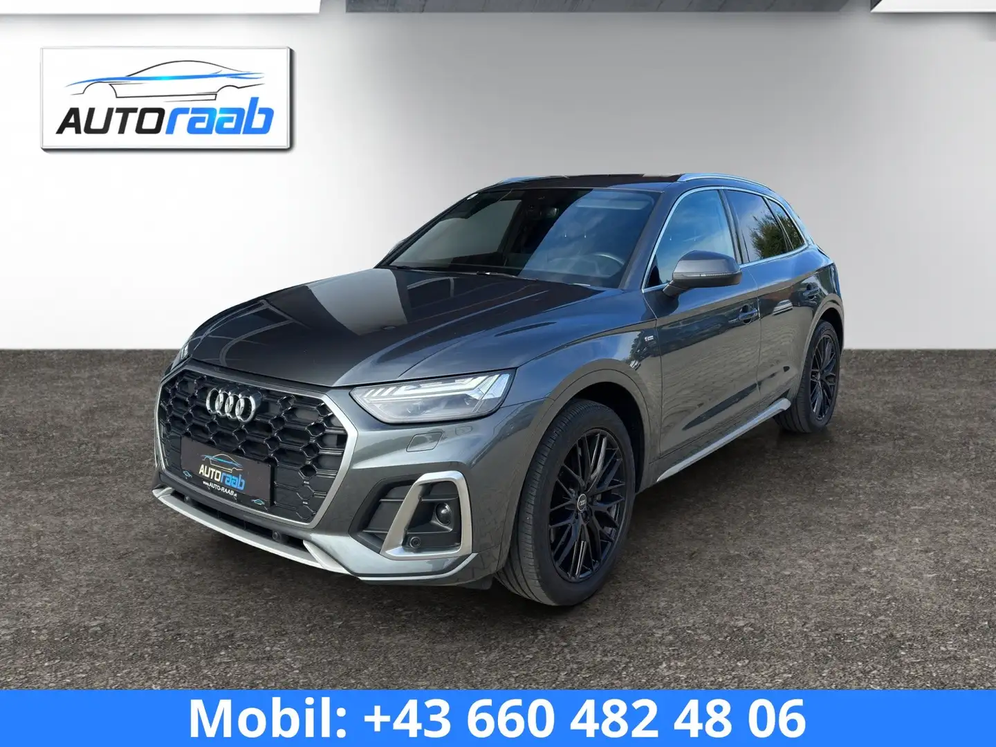 Audi Q5 35 TDI S-tronic *S-line*DIGITAL*APP*AHV*NAVI* Grau - 1
