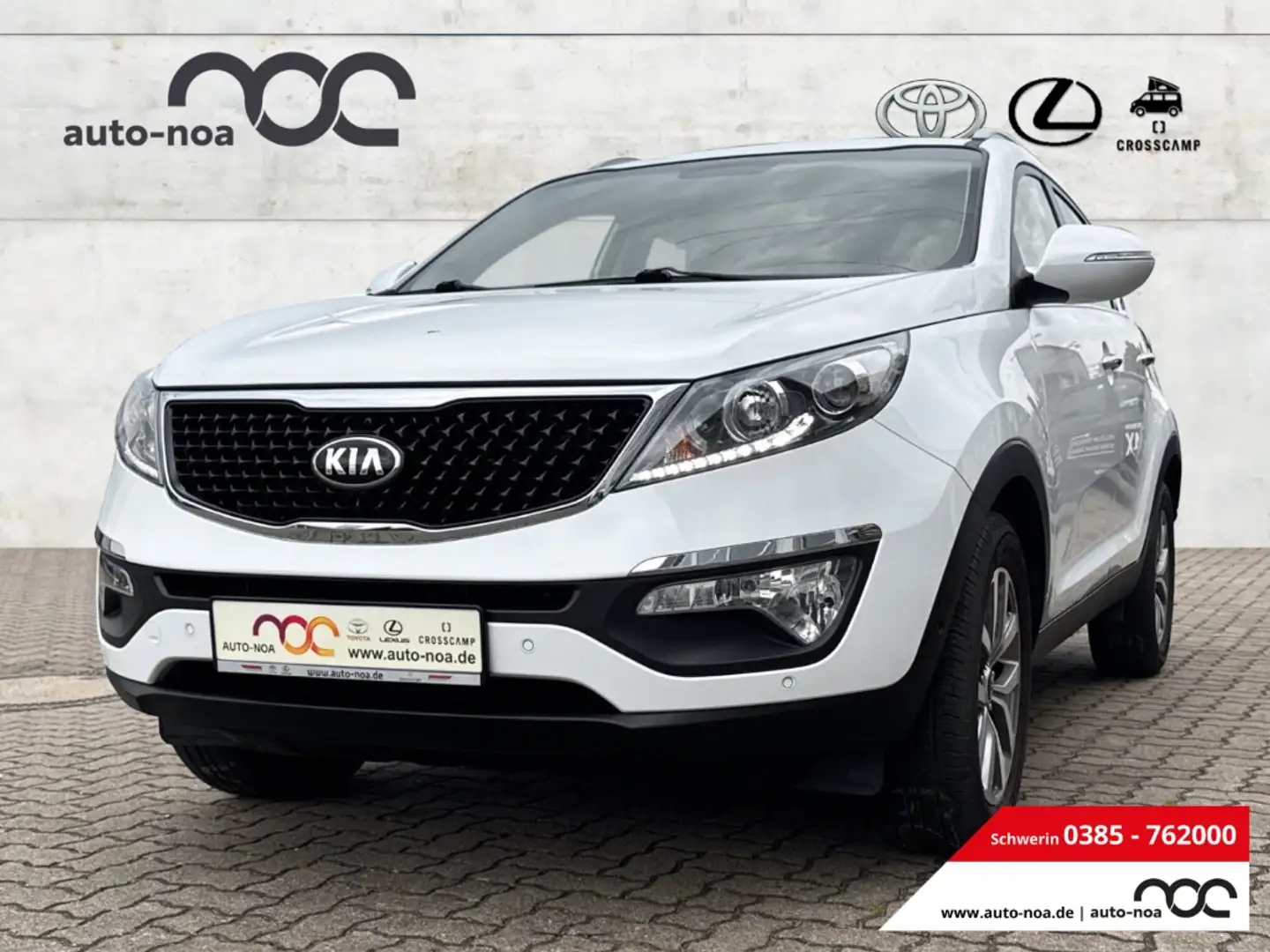 Kia Sportage Dream Team 2WD 1.6 GDI Navi Soundsystem Mehrzonenk Weiß - 1