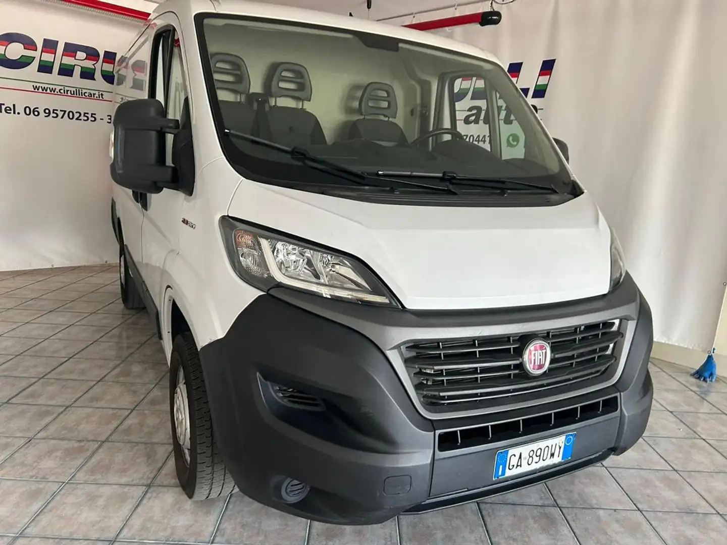 Fiat Ducato 2.3 MJT 120CV  Furgone Blanc - 2