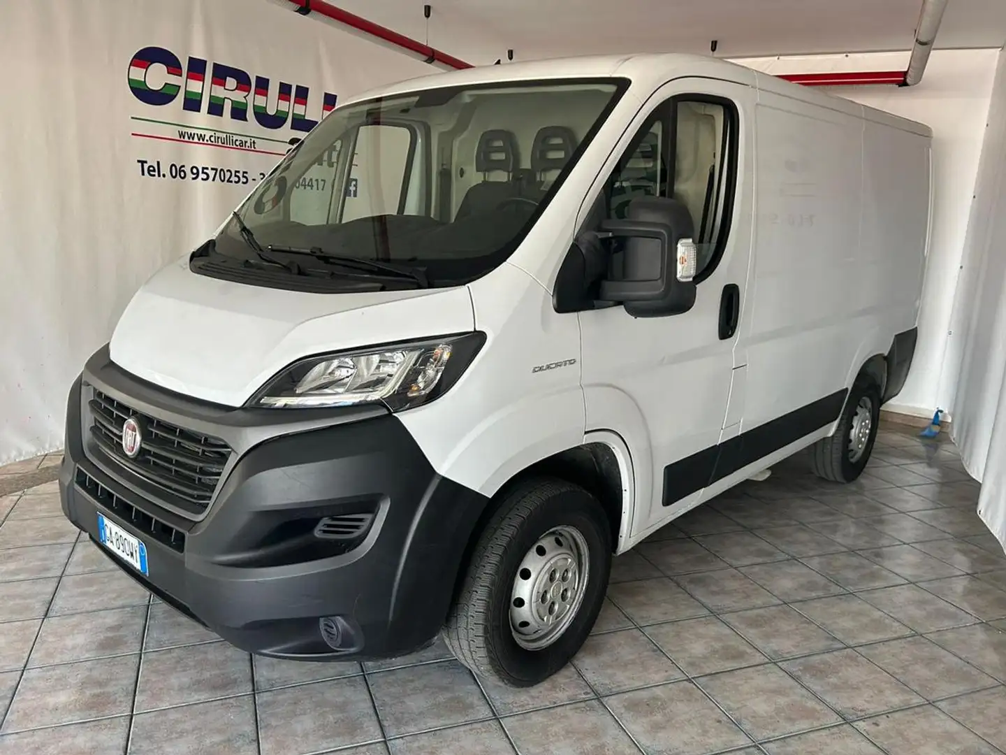 Fiat Ducato 2.3 MJT 120CV  Furgone Blanc - 1