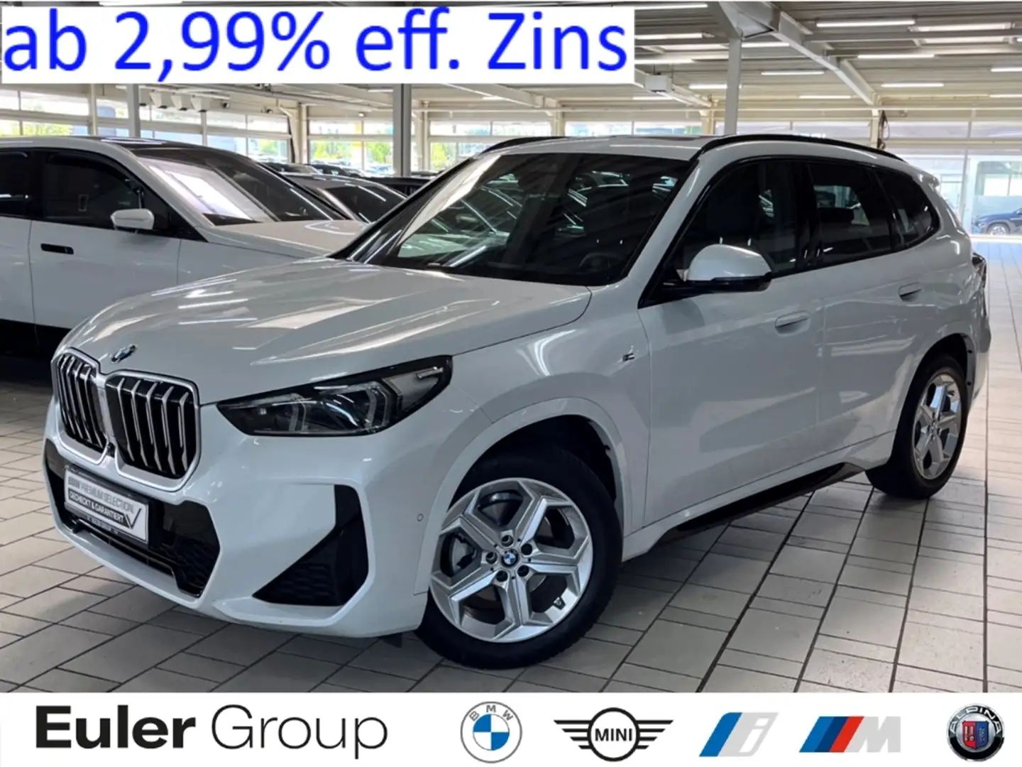BMW X1 sDrive18iA M Sport Pano H/K HUD LCProf PA+ Aktivsi Weiß - 1