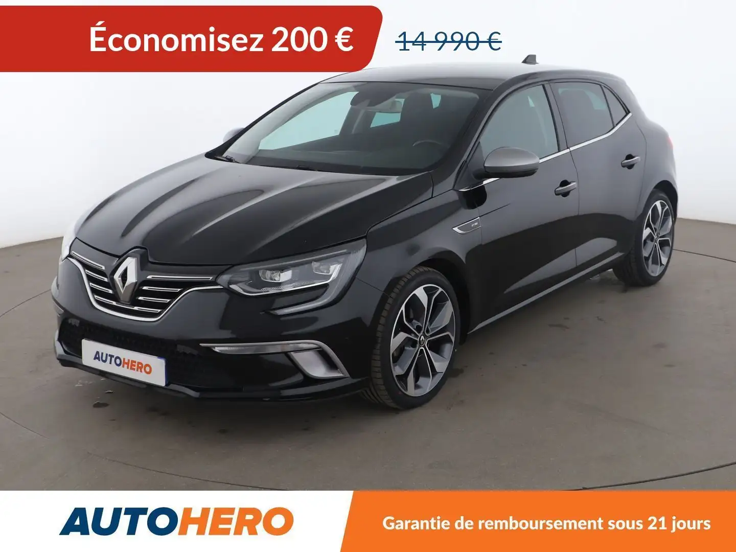 Renault Megane 1.2 TCe Energy GT Line EDC Noir - 1