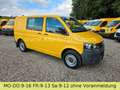 Volkswagen T5 Transporter 2.0TDI EU5*2xSchiebetüre*1.Hand* Gelb - thumbnail 1