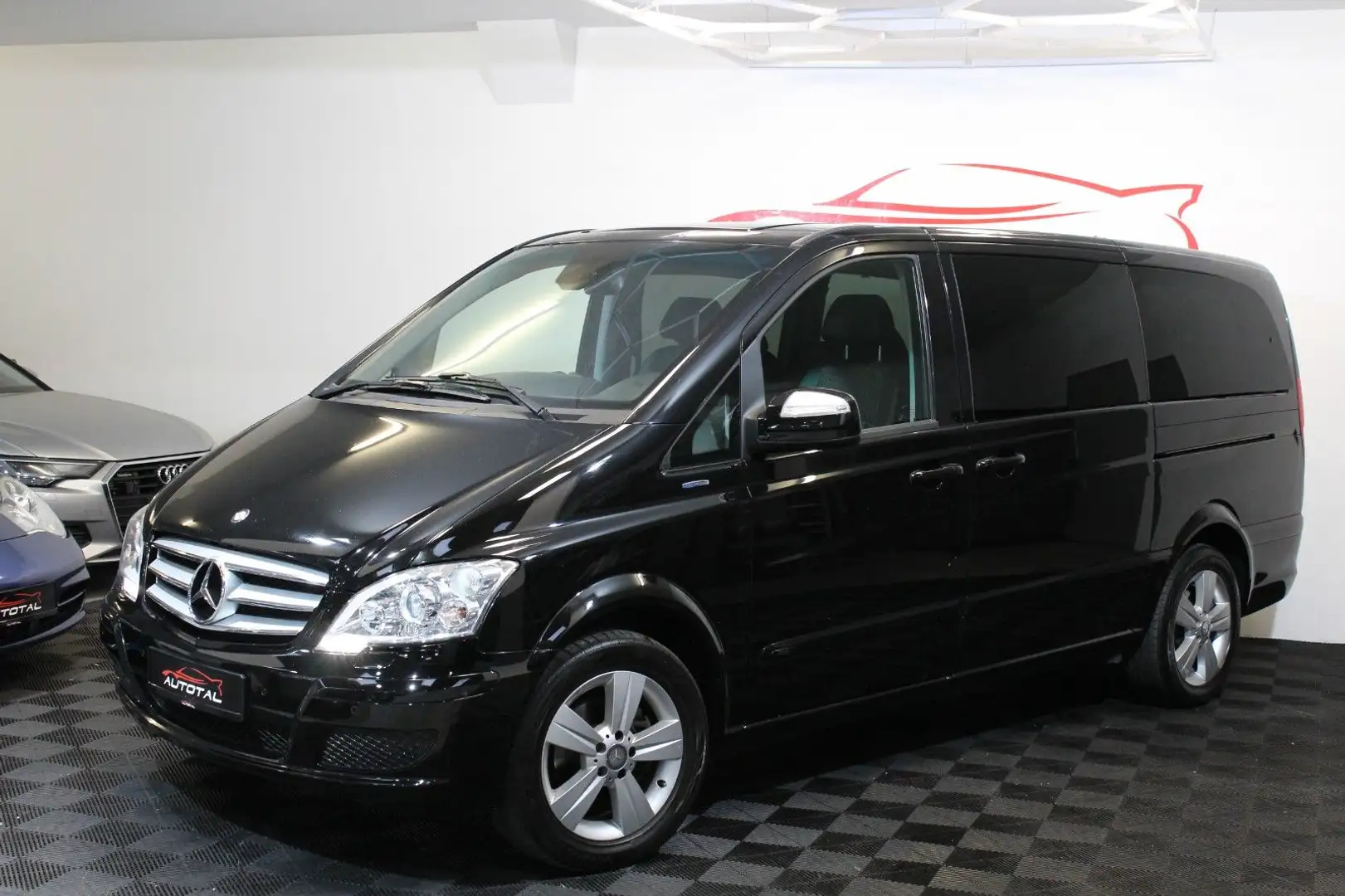 Mercedes-Benz Viano 2.2 CDI*Edition lang*Automatik*2xSchiebet. Noir - 2