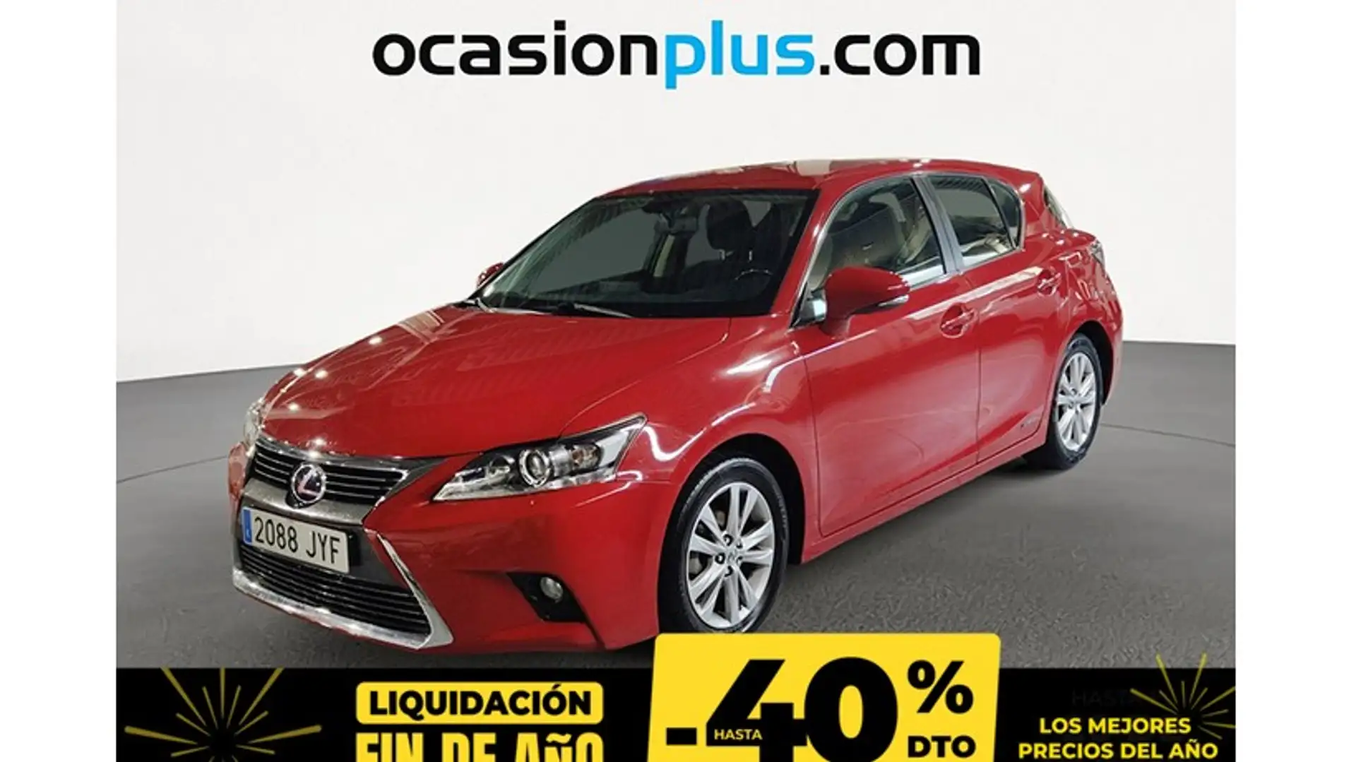 Lexus CT 200h Executive Tecno Rouge - 1