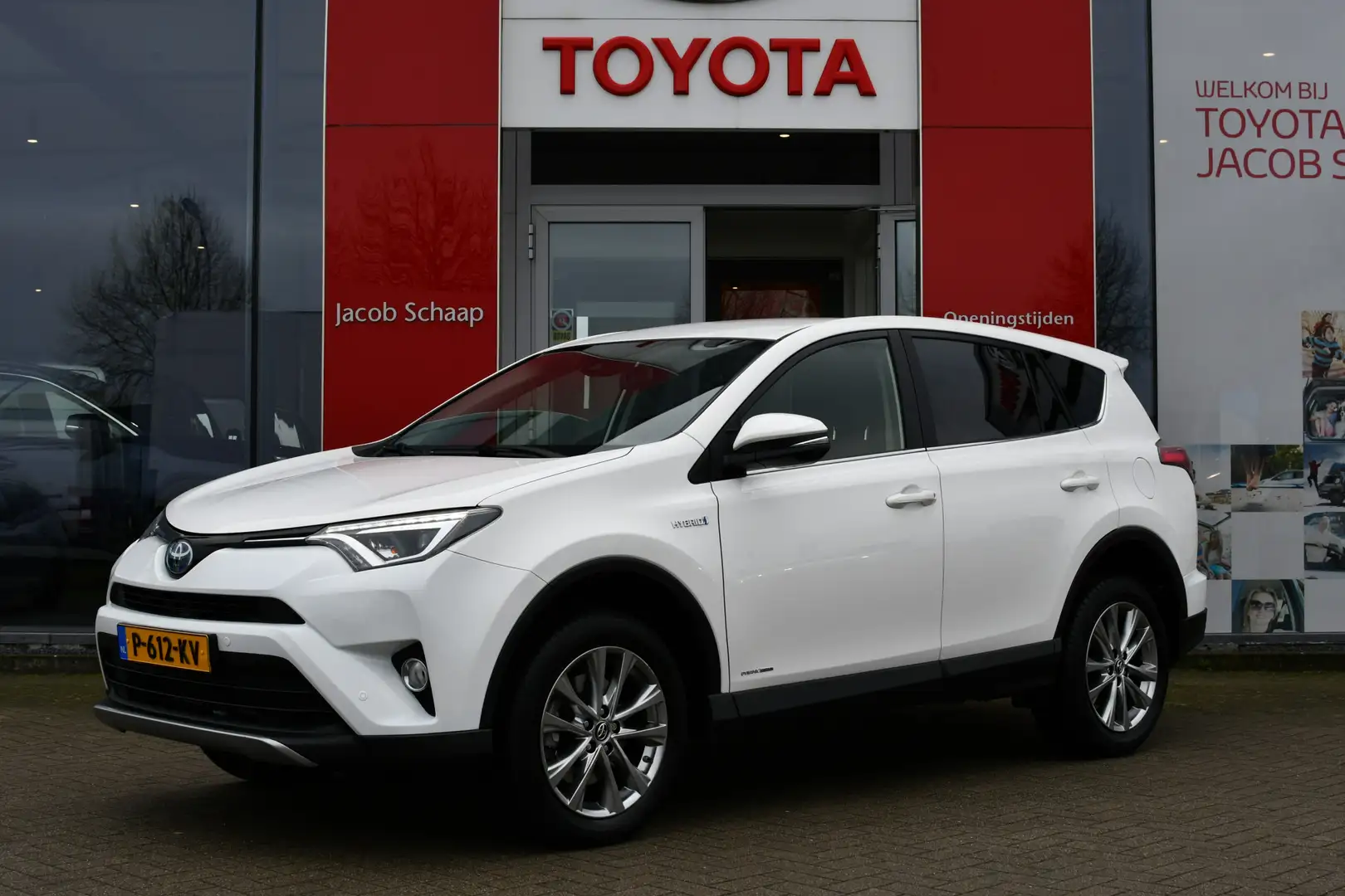 Toyota RAV 4 2.5 Hybrid Style Limited Automaat 197pk | PDC vóór Wit - 1