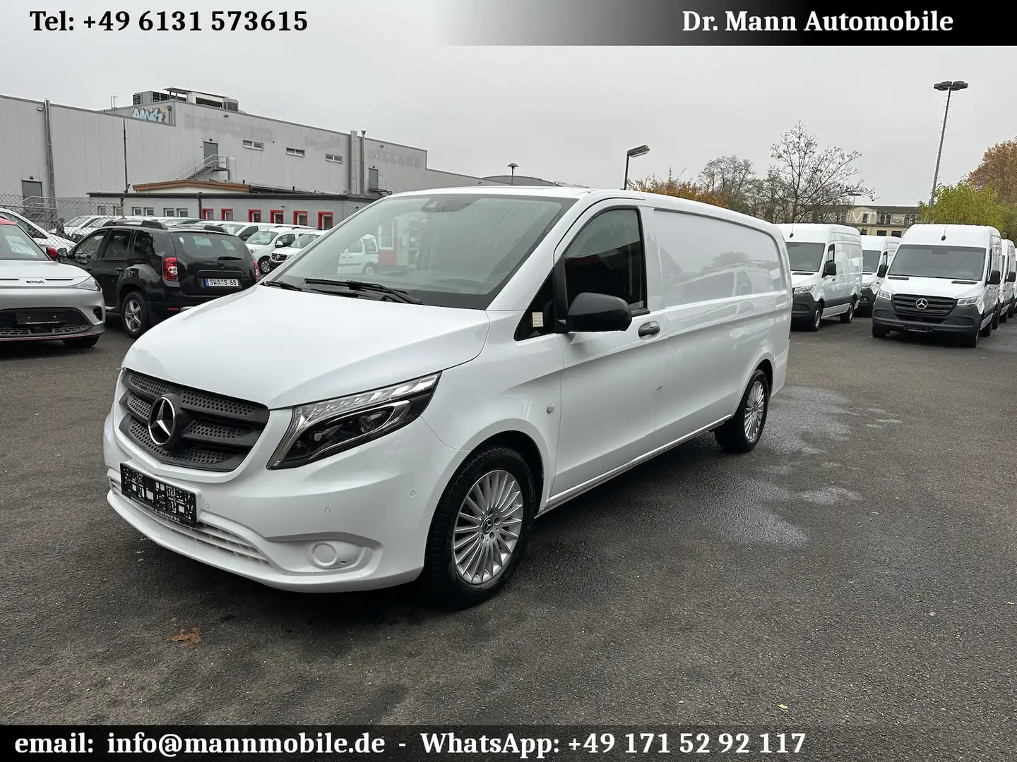 Mercedes-Benz Vito 119 CDIBT RWD extral Luftfederung HA Wit - 1