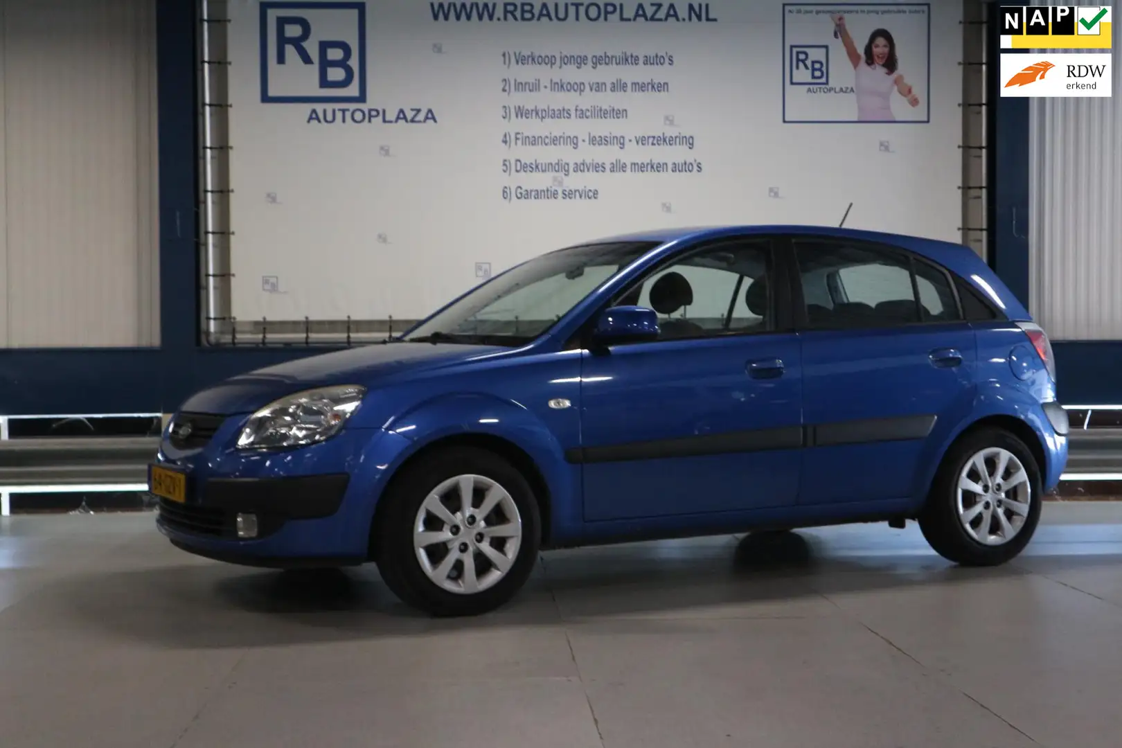 Kia Rio 1.4 X-pect AIRCO/ 5 DEURS/ 1E EIGENAAR Bleu - 1
