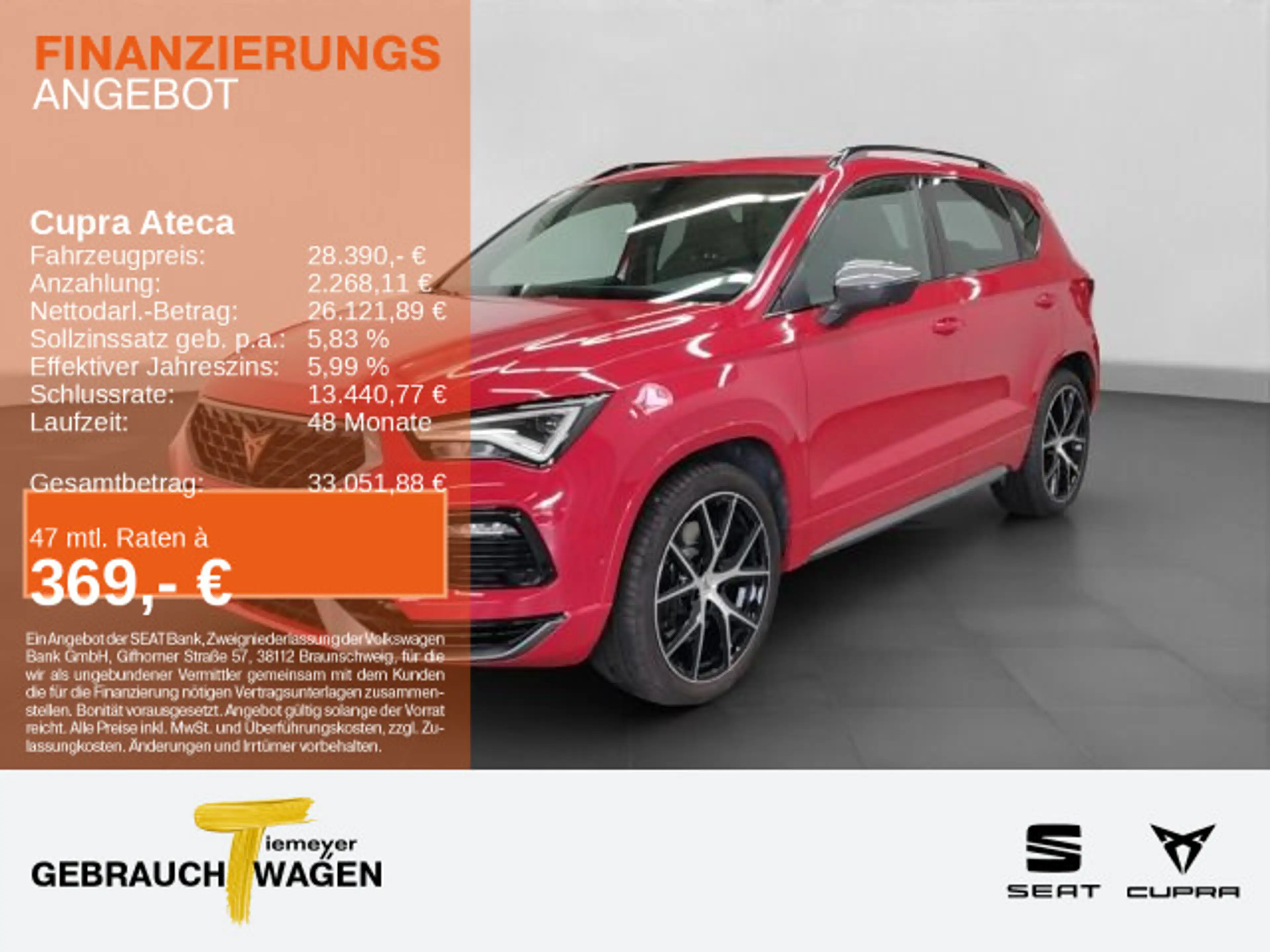 CUPRA Ateca 2.0 TSI DSG 4D PANO BEATS KAMERA DCC