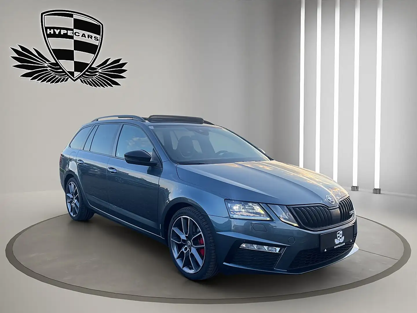 Skoda Octavia Combi RS 2,0 TDI DSG *PANO*ACC*NAVI*LED* Grau - 2
