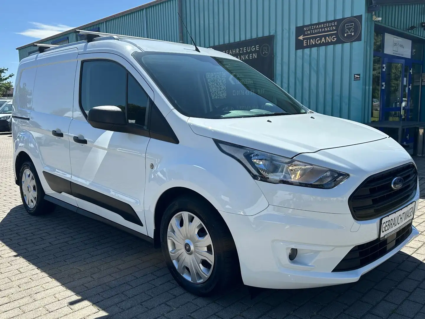 Ford Transit Connect Kasten 120PS L1/1.HD+AHK+RüK+MFL Weiß - 1