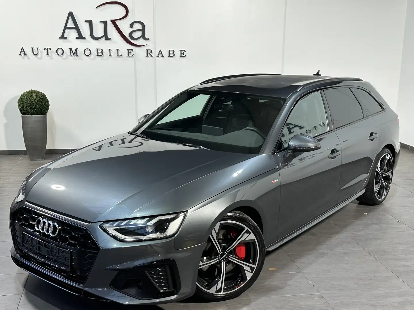 Audi A4 Avant 45 TFSI Qu S-Line Black NAV+LED+19ZOLL Gris - 2