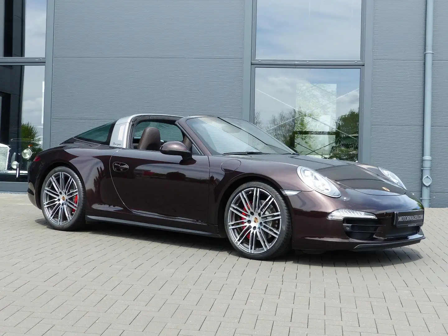 Porsche 991 Targa 4 S  Porsche Approved 4/26 Brun - 2
