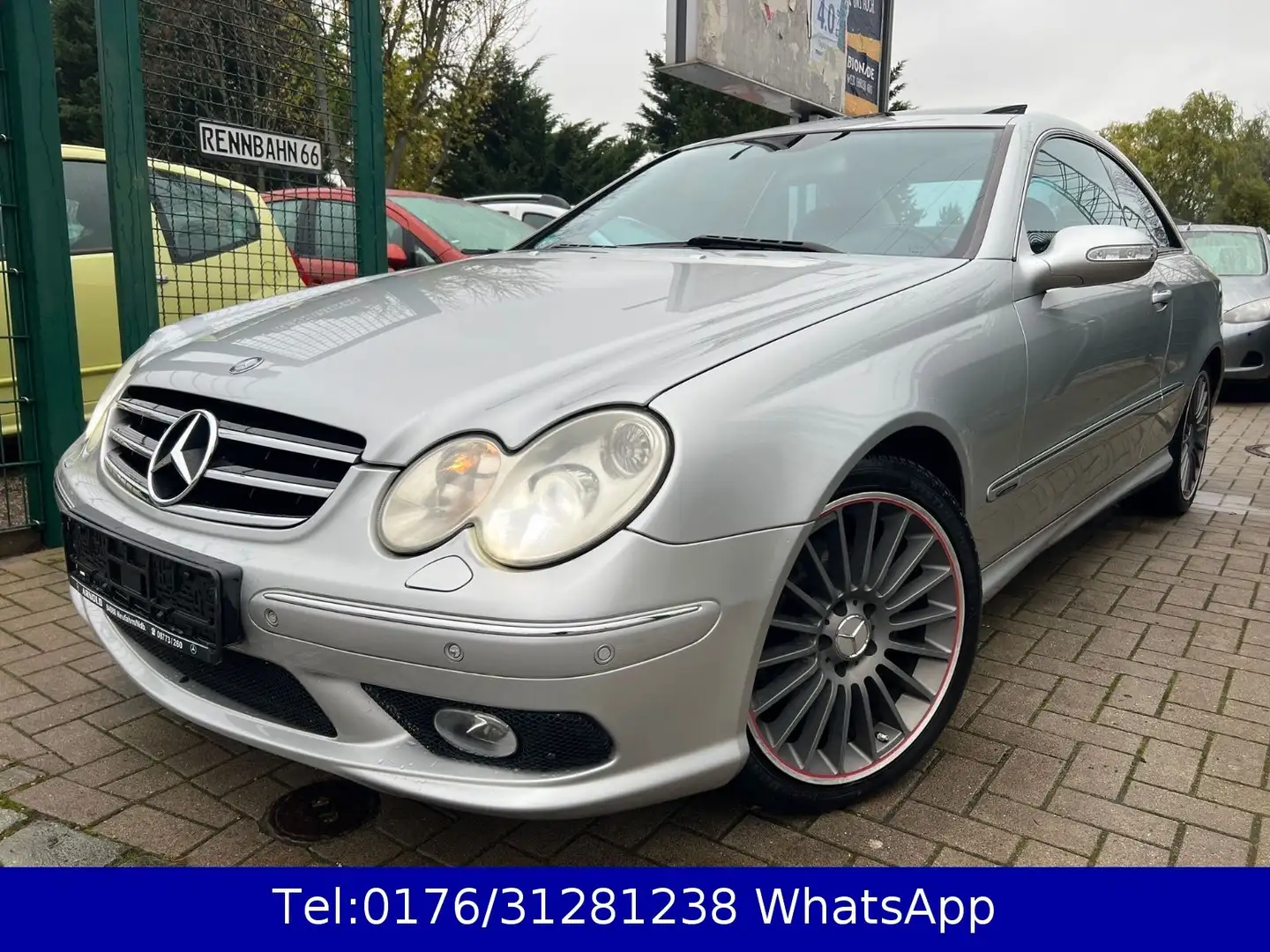 Mercedes-Benz CLK 240 Coupe !! AMG-Paket !! Voll !! Tüv-Neu !! Plateado - 1