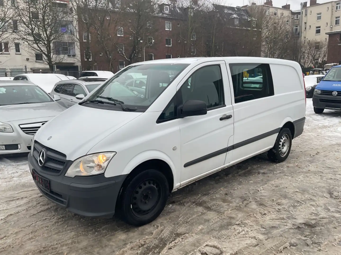 Mercedes-Benz Vito Mixto 113 CDI lang *Automatik* Weiß - 1