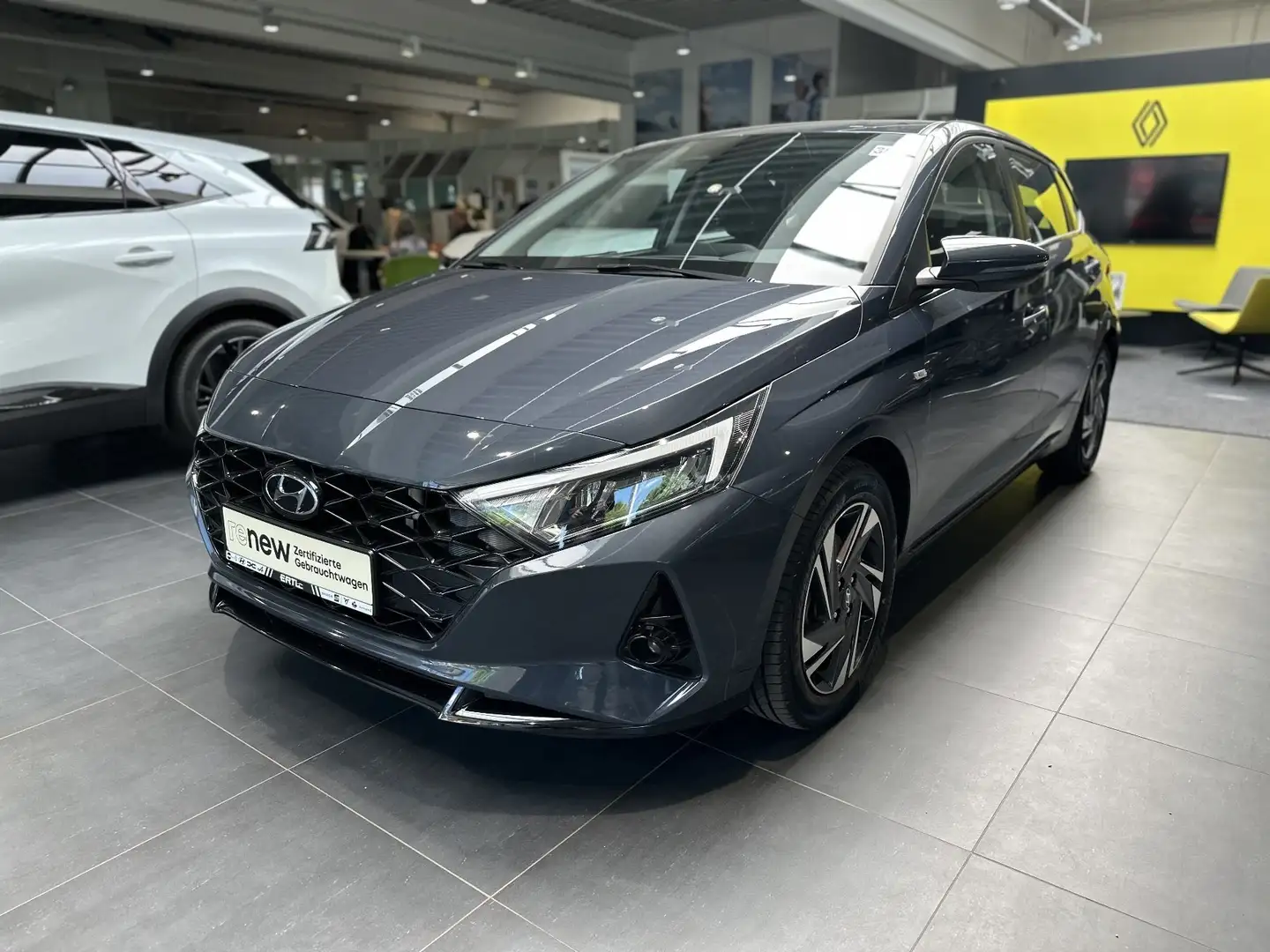 Hyundai i20 1.0 T-GDI 48V-Hybrid DCT Select Grau - 1