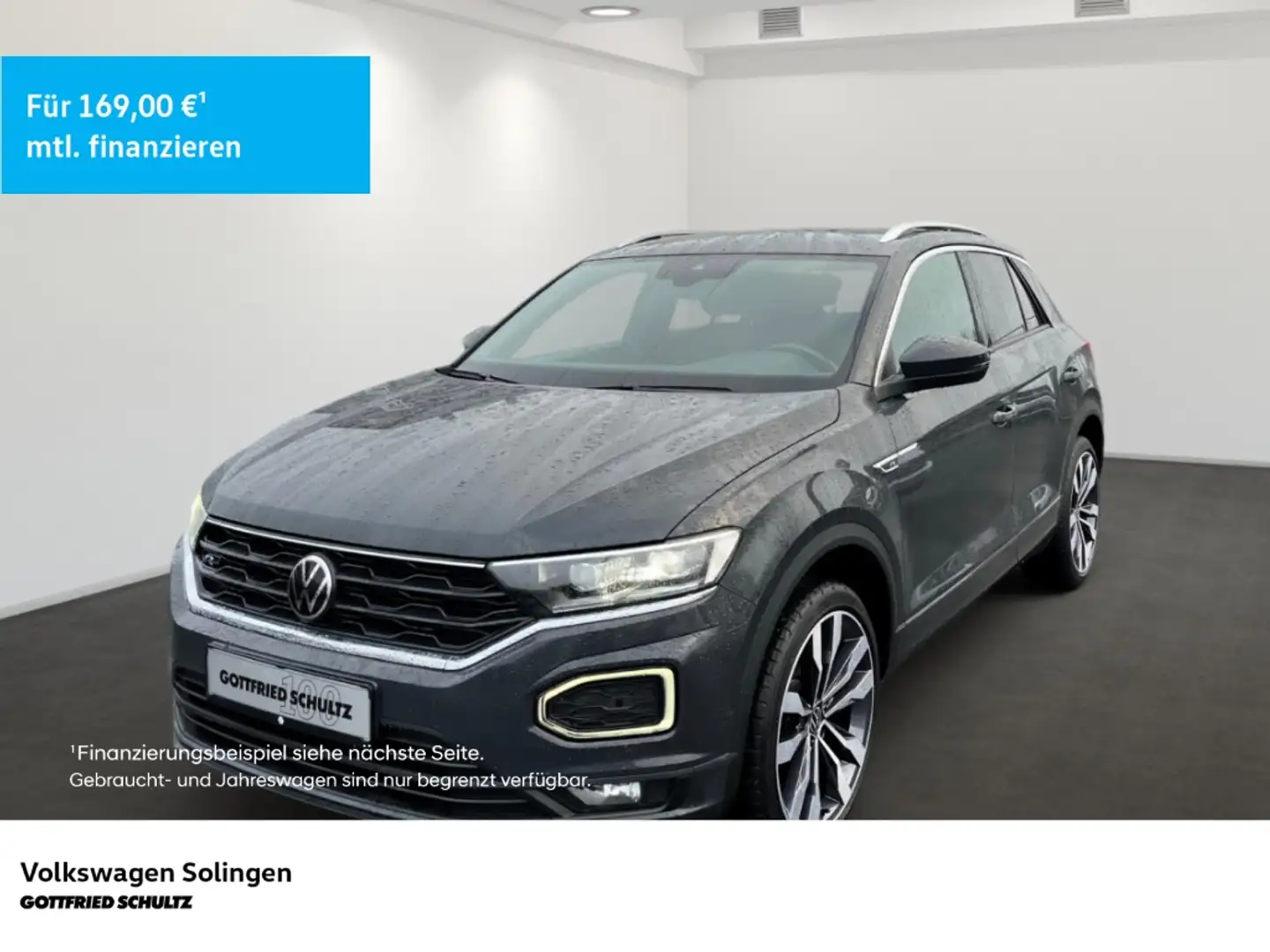 Volkswagen T-Roc 1.5 TSI Sport DSG AHK Kamera Beats Keyless Grau - 1