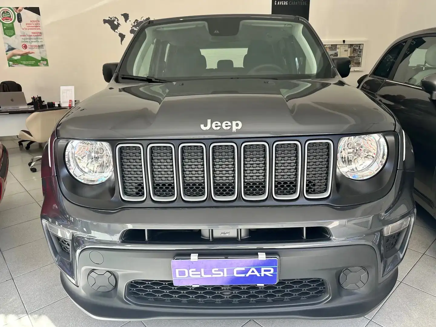 Jeep Renegade 1.0 t3 Longitude 2wd-KM ZERO-PROMO Gris - 1