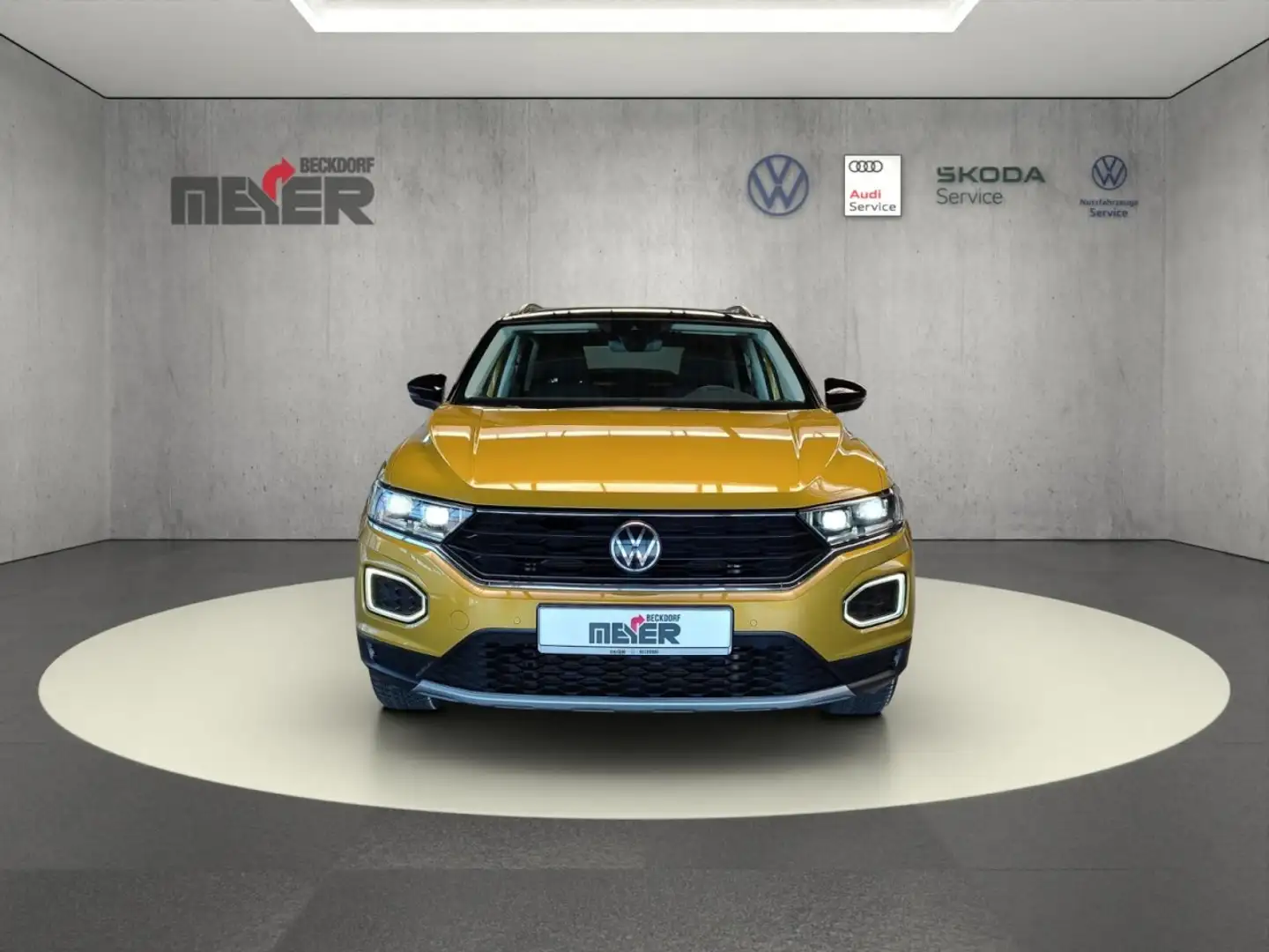 Volkswagen T-Roc Active 1.5 TSI Klima Navi Rückfahrkamera Gelb - 2