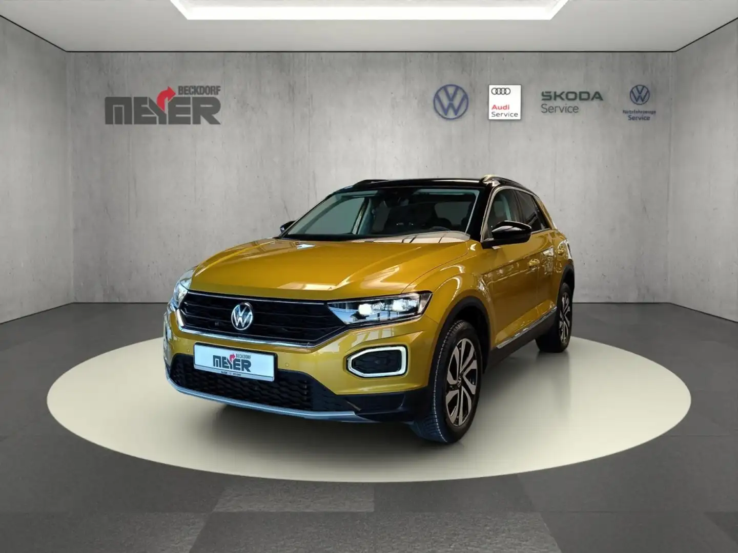 Volkswagen T-Roc Active 1.5 TSI Klima Navi Rückfahrkamera Gelb - 1