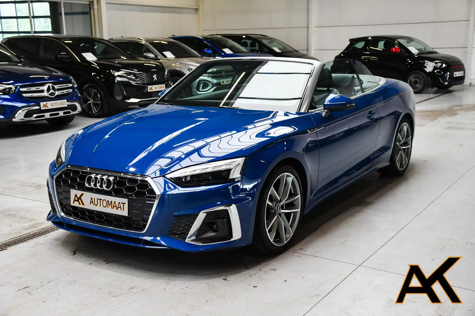 Audi A5 Cabriolet 35 TFSI S-Line Automaat - NAVI / CAMERA Azul - 1