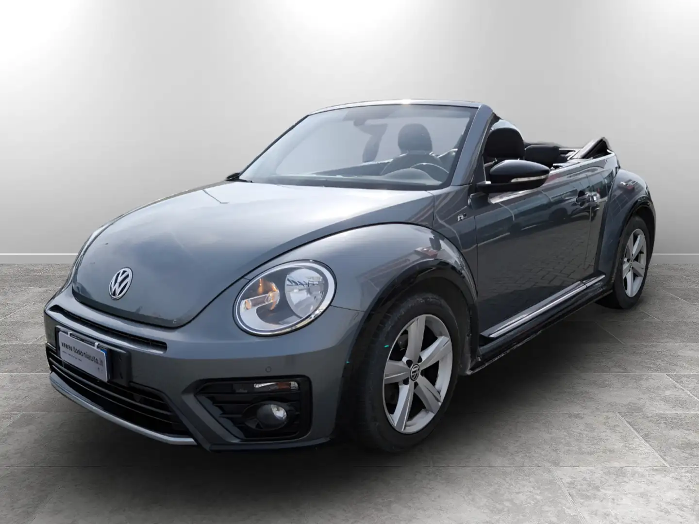 Volkswagen Maggiolino Cabrio 2.0 tdi Sport 150cv Grigio - 1