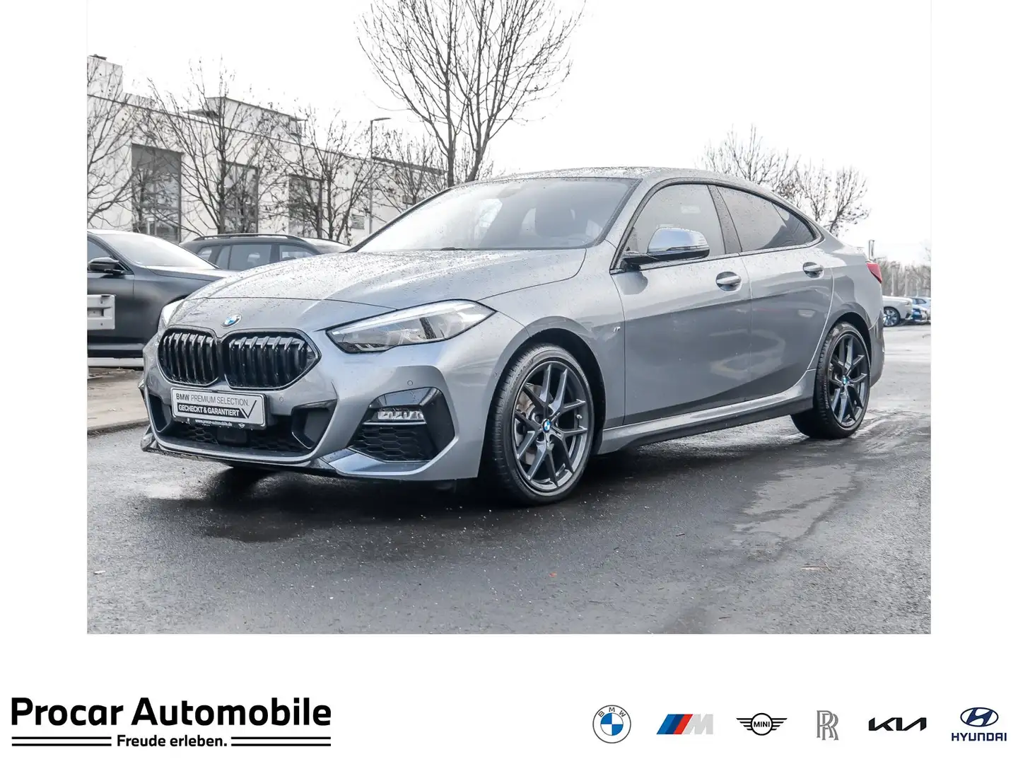 BMW 218 i Gran Coupé M Sport HUD PANO ACC RFK NAVI Grau - 1