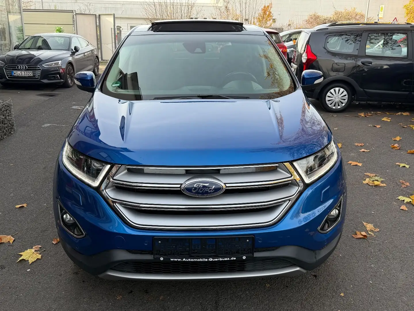 Ford Edge Titanium 4x4~PANO~RFK~SPUR~EU6 Синий - 2