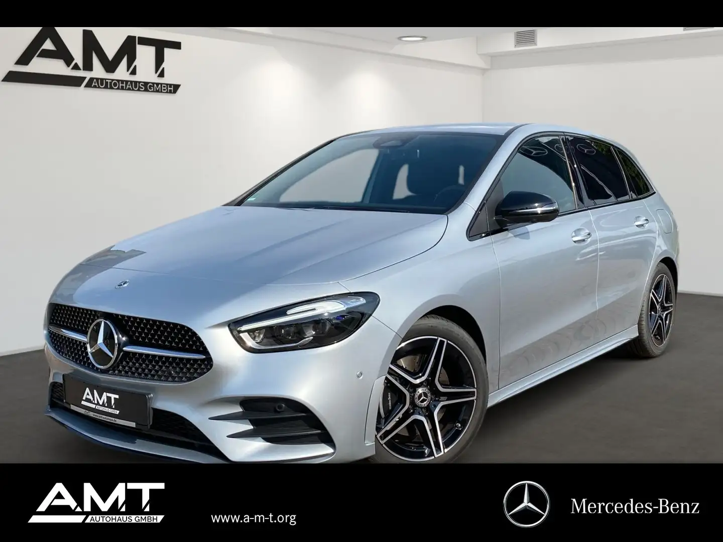 Mercedes-Benz B 220 d AMG-Premium*AKH*Distronic*Multibeam*360° Silber - 1