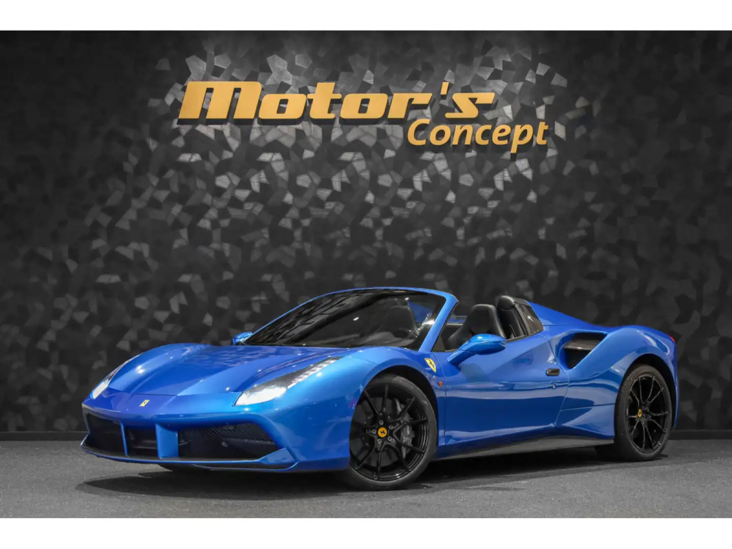 Ferrari 488 Spider 3.9 V8 - BLU CORSA Blau - 1