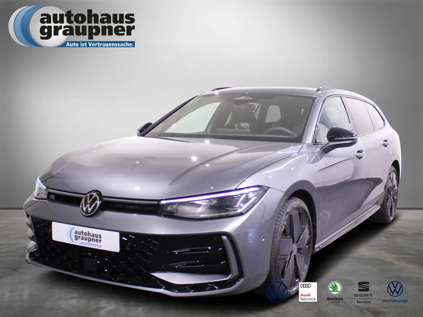Volkswagen Passat Variant 2.0 TDI DSG R-Line MATRIX-LED Grau - 1