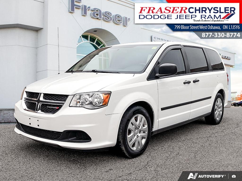 White 2016 Dodge Grand Caravan Minivan Automatic