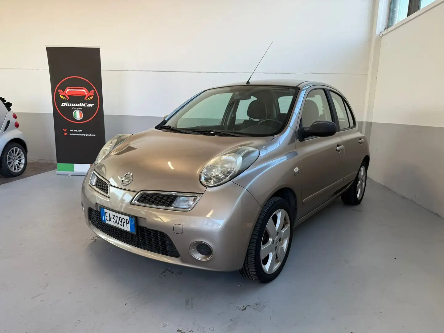 Nissan Micra UNICO PROPRIETARIO GPL Beige - 1