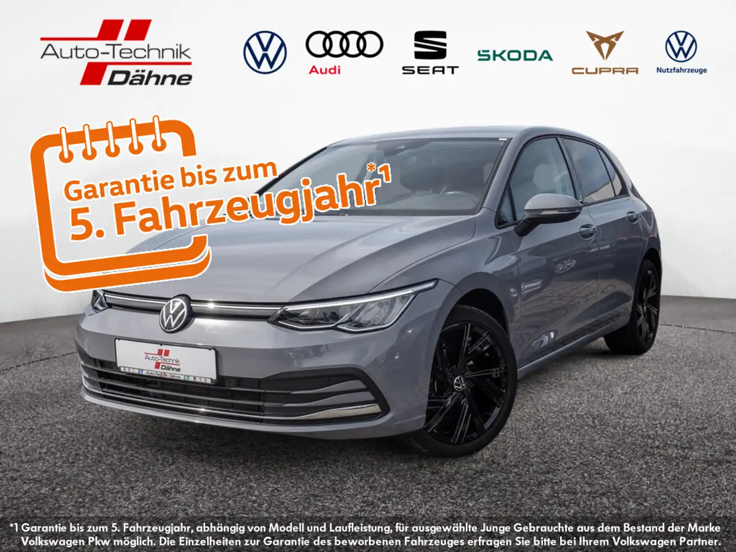 Volkswagen Golf VIII 2.0 TDI Move NAVI ACC STANDHZ LED Grau - 1