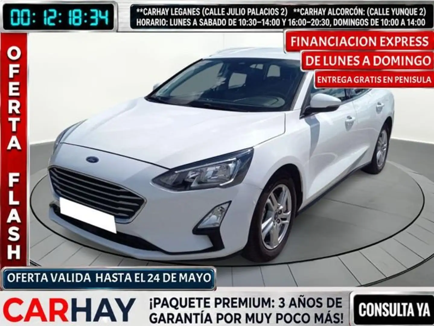 Ford Focus 1.0 Ecoboost MHEV 92kW Trend+ SB Blanco - 1