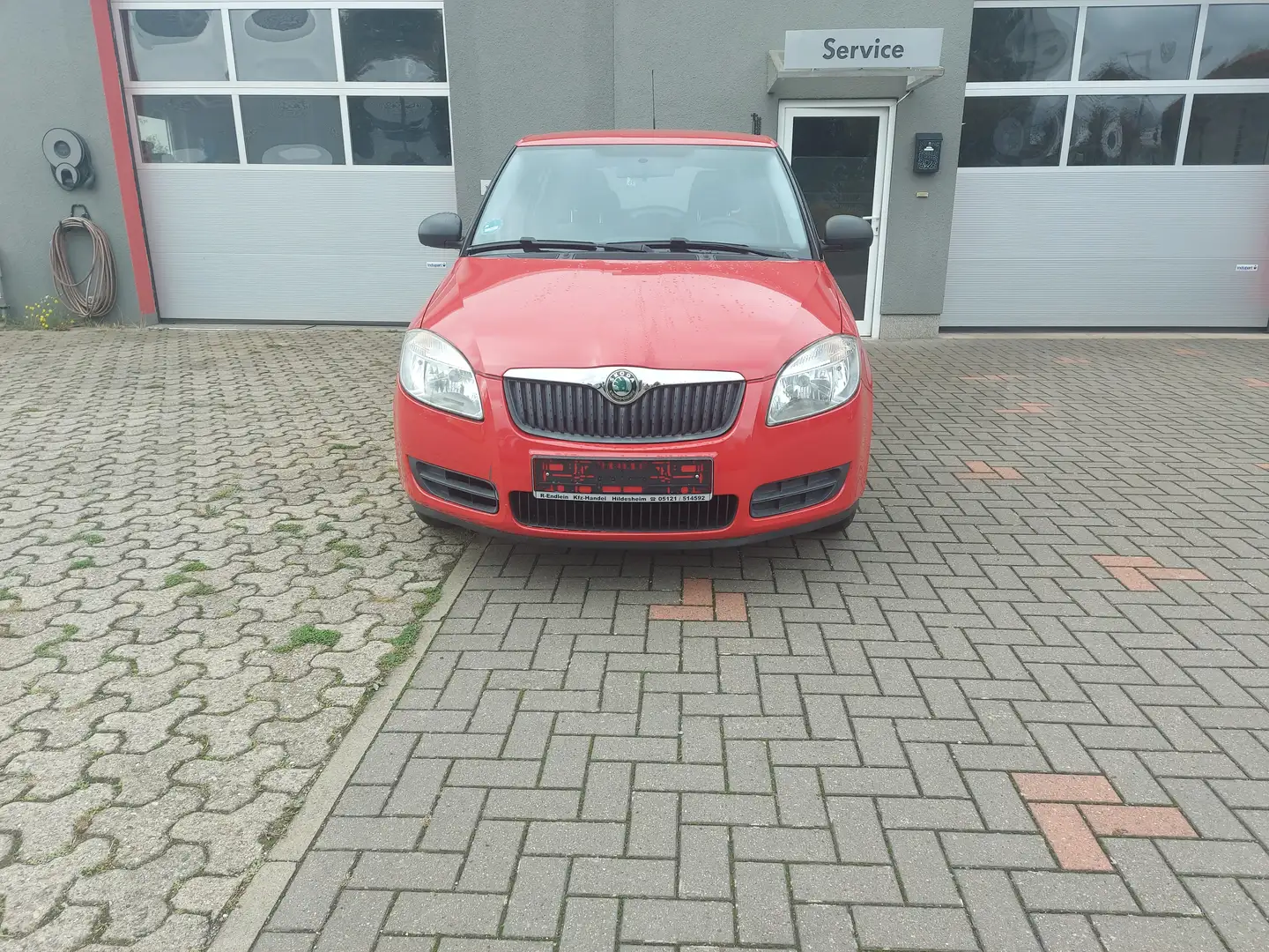 Skoda Fabia Fabia II Fließheck 1.2 HTP Rot - 1