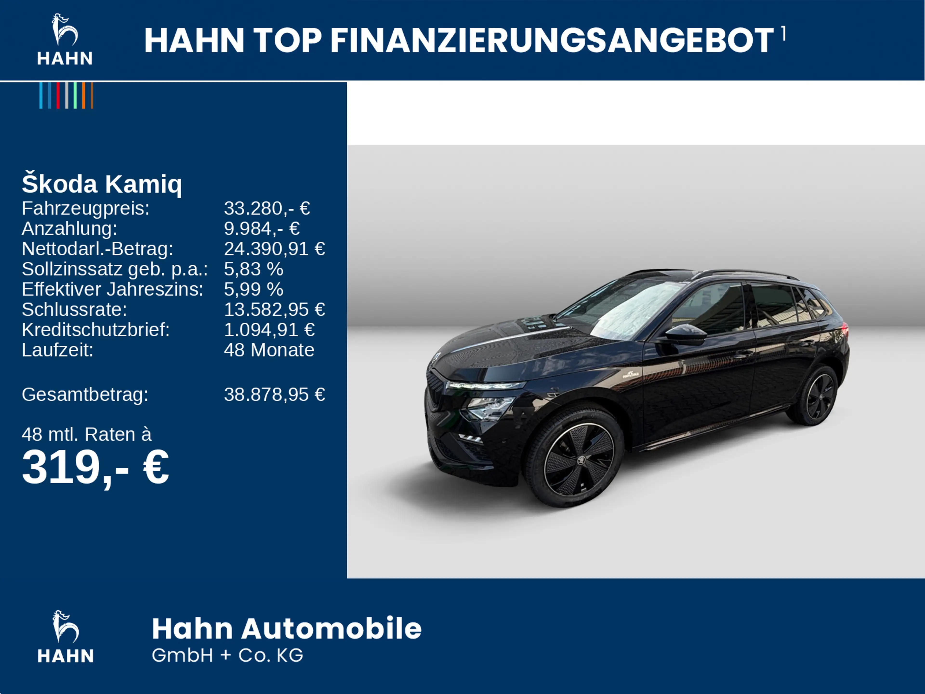 Skoda Kamiq Monte Carlo 1,0 TSI DSG AHK Infotainment — photo 2
