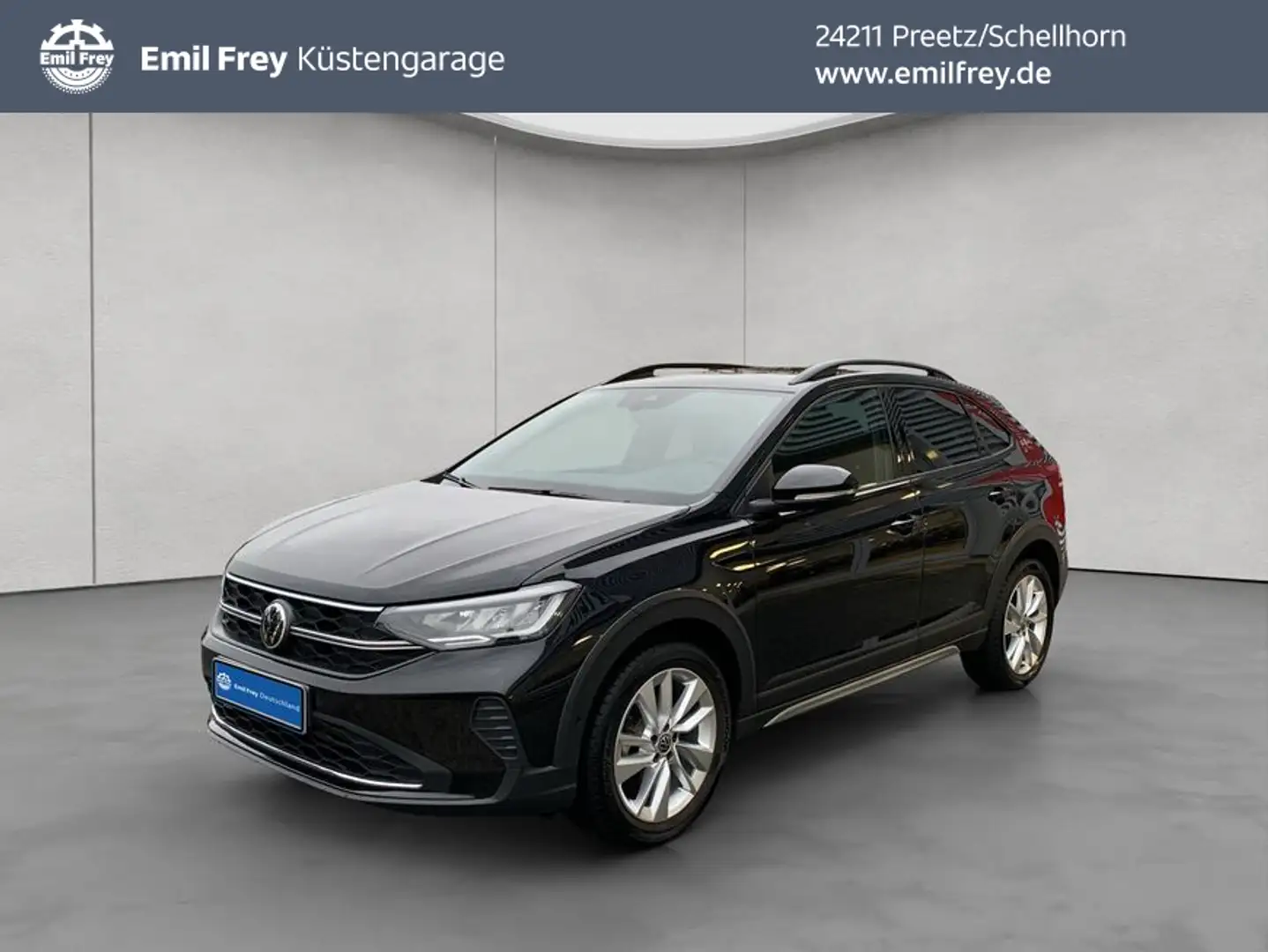 Volkswagen Taigo 1.0 TSI Goal DSG AHK LED Navi RFK ACC Schwarz - 1