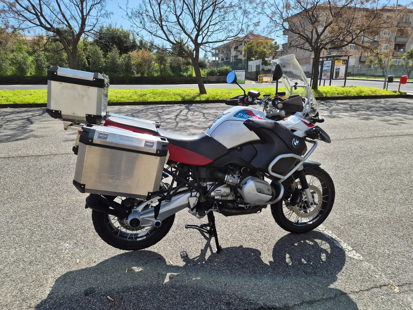 BMW R 1200 GS Adventure Anno 2008 allestimento 30° anniversario Blanco - 1