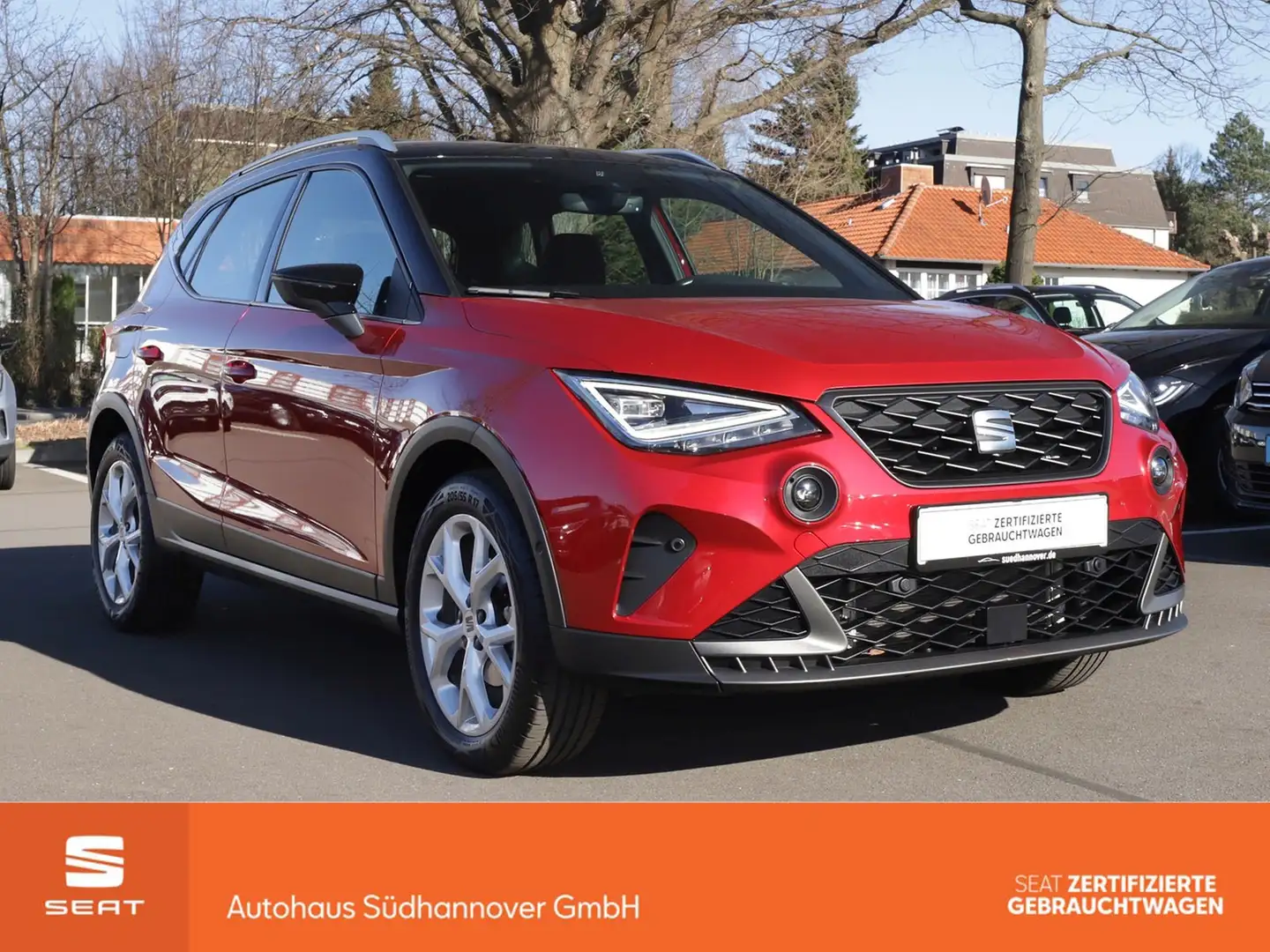 SEAT Arona FR Beats Fast Lane 1.0 TSI DSG AHK+LED+SHZ Rot - 2