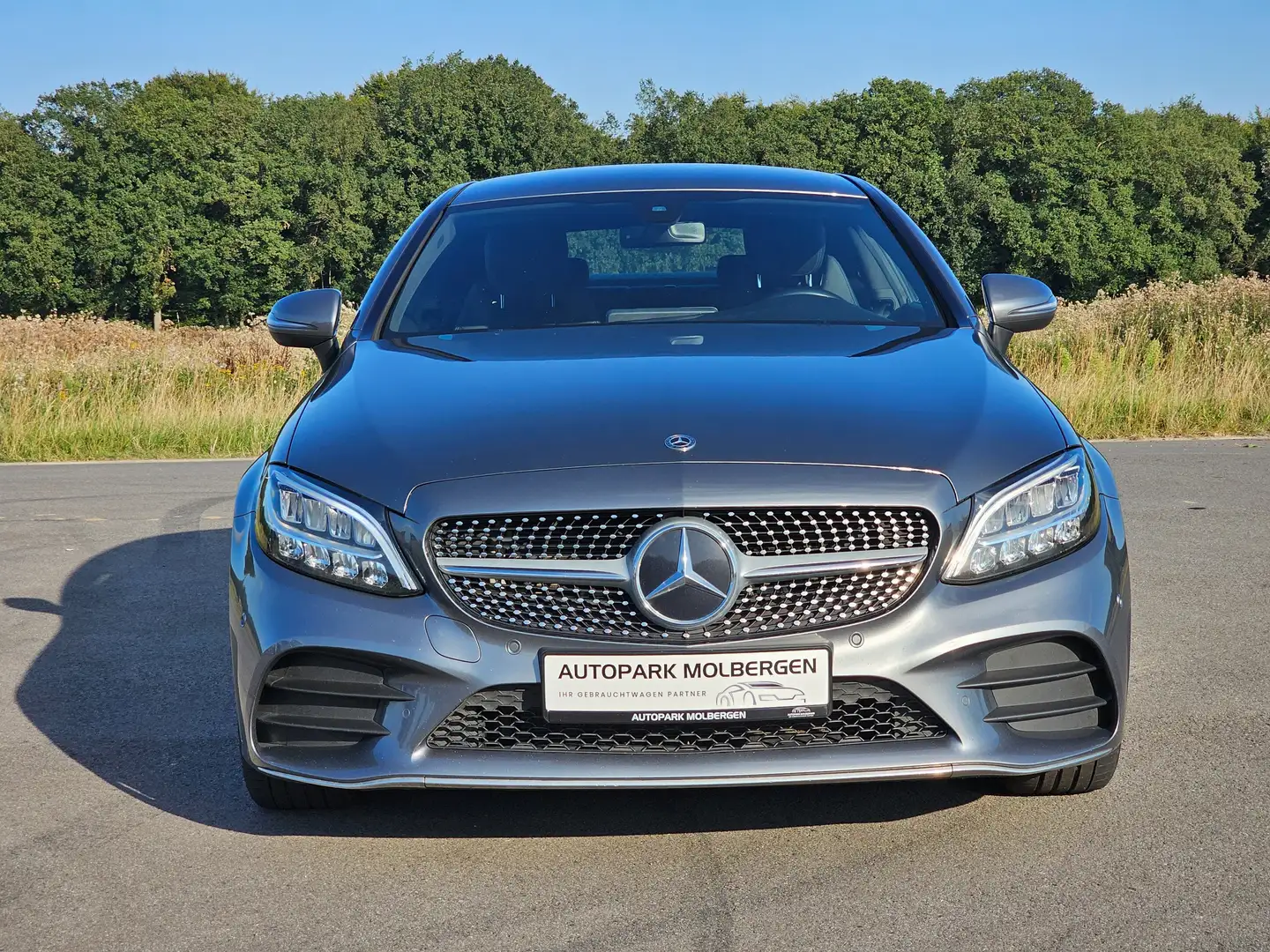 Mercedes-Benz C 200 C 200 d AMG Line Coupe Sitzheiz. Kamera Alcantara Grau - 2