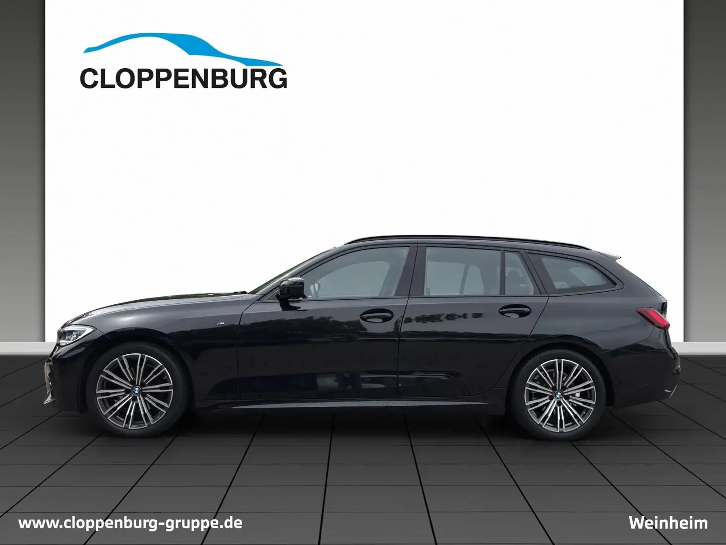 BMW 320 i M Sportpaket Navi+Laser+SHZ+KeyGO+HiFi+LED Schwarz - 2