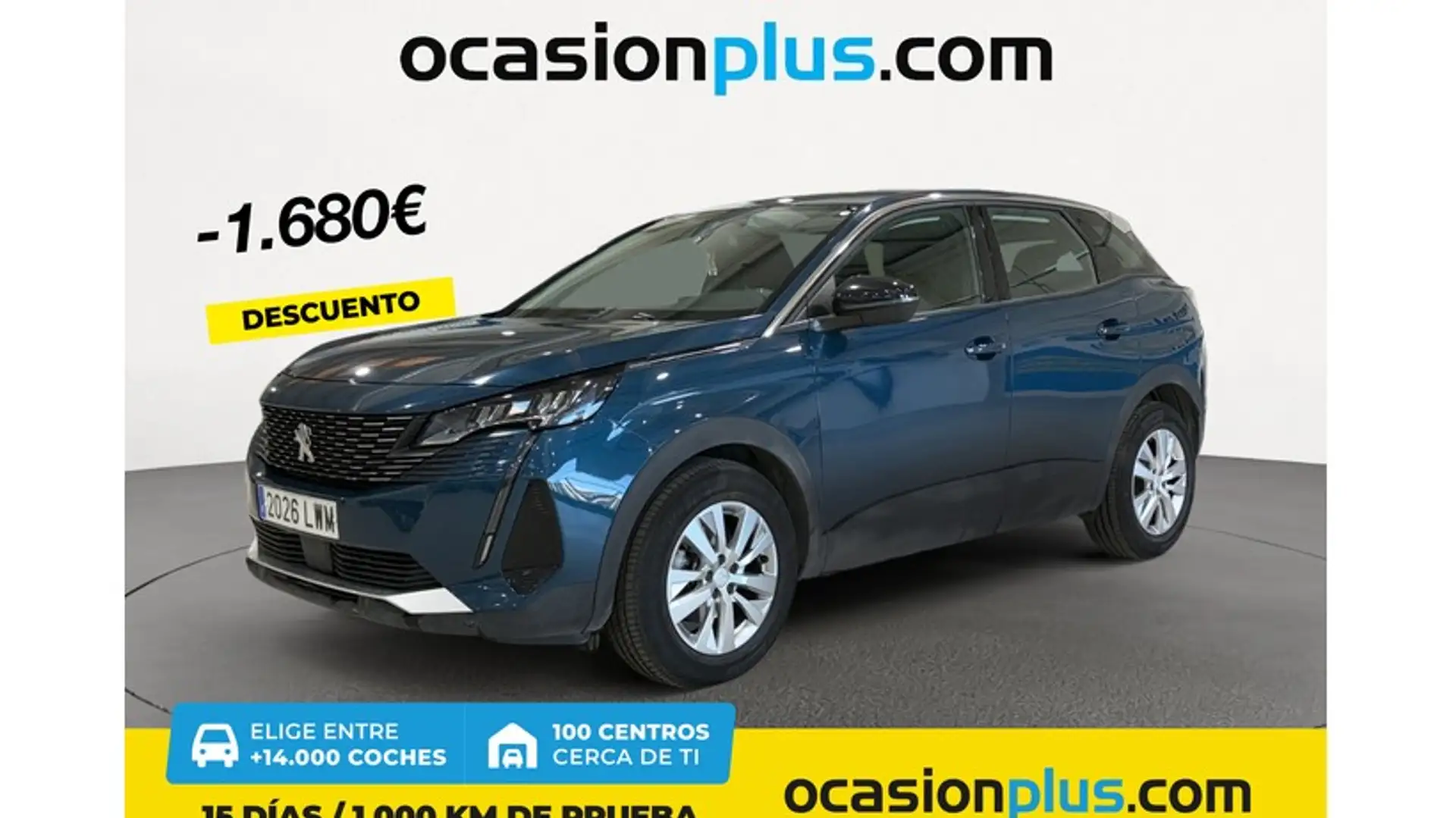 Peugeot 3008 1.6 BlueHDi Active 120 Azul - 1