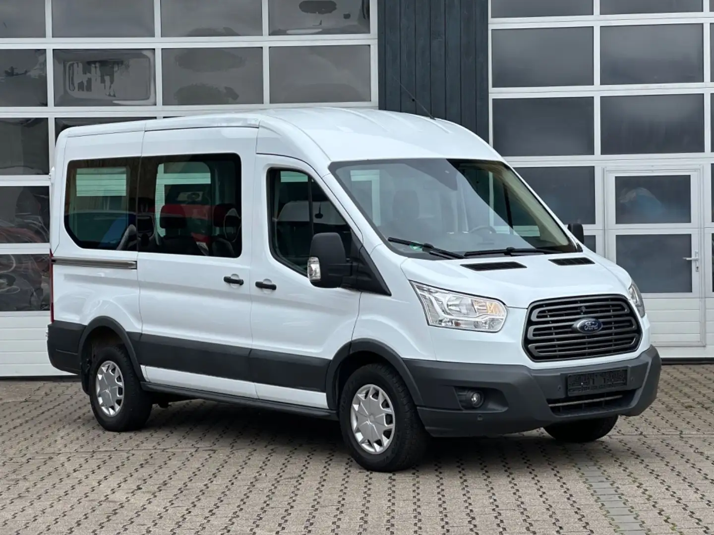 Ford Transit Kombi 350 L2 Trend/8-Sitz/Klima/Kame+PDC Wit - 2