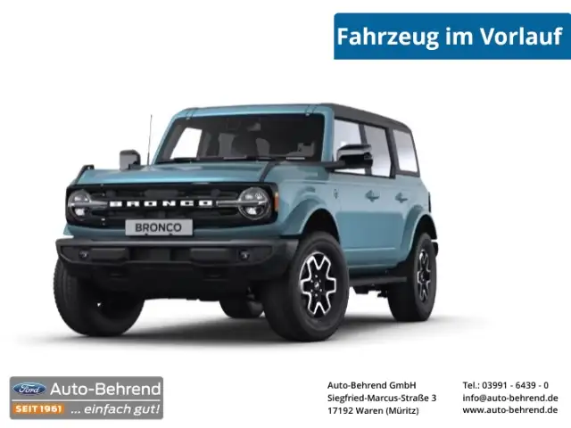 Ford Bronco Outer Banks 4x4