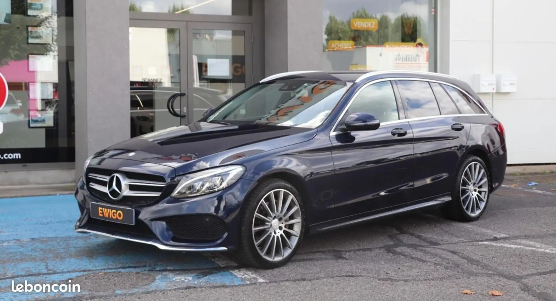 Mercedes-Benz C 220 Mercedes 2.2 220 T CDI 170 SPORT LINE BVA Blau - 1