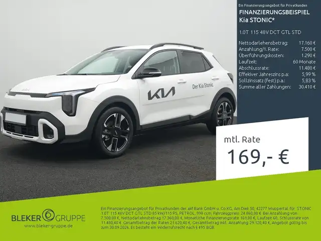 2026 Kia Stonic in White for sale