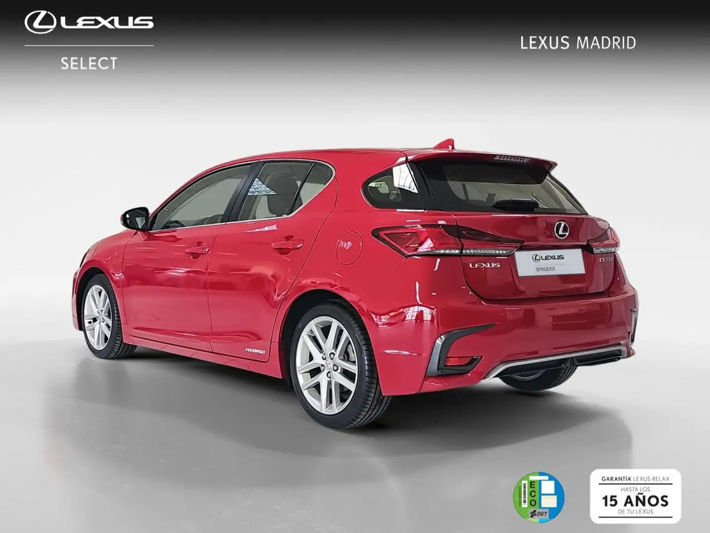 Lexus CT 200h Executive Rouge - 2
