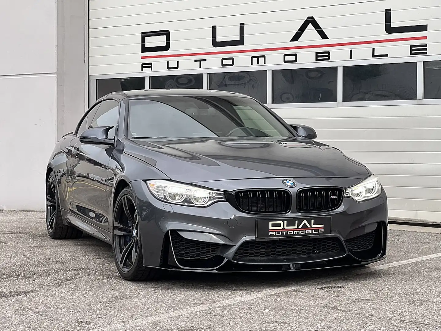 BMW M4 Cabrio M-DKG Aut. (F83)|LED|OLED|KEYLESS|NAVI Gris - 2