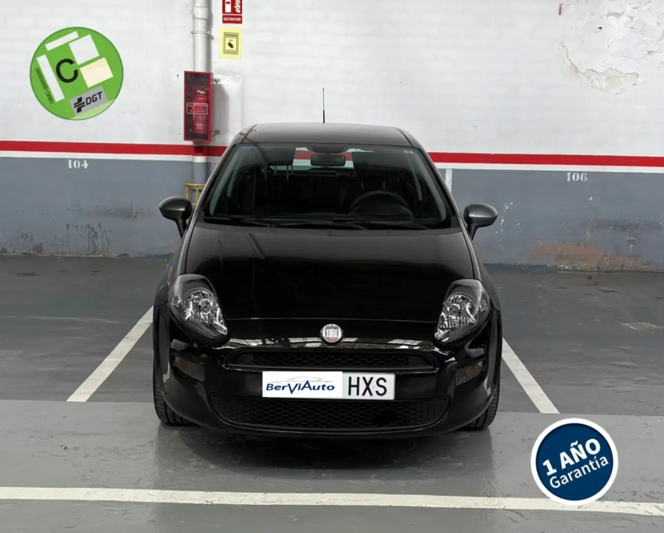 Fiat Punto 1.2 S&S Young 51kW E6 Negro - 1